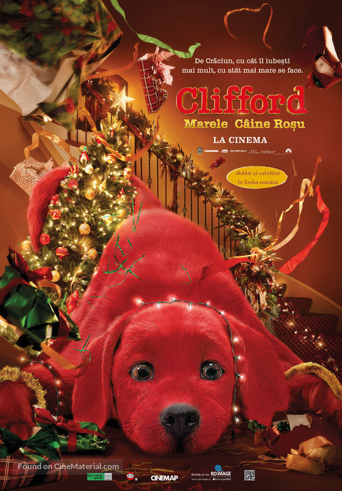 Clifford the Big Red Dog - Romanian Movie Poster