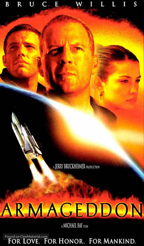 Armageddon - VHS movie cover