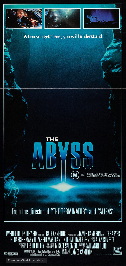 The Abyss - Australian Movie Poster