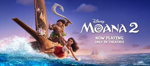 Moana 2 - Canadian Movie Poster