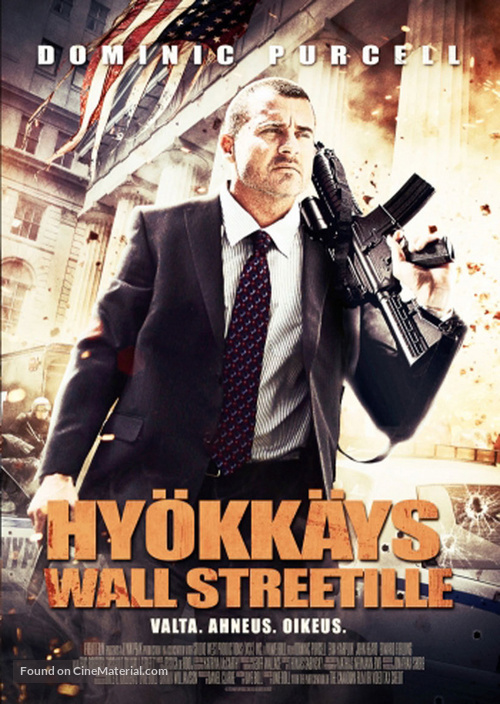 Assault on Wall Street - Finnish Movie Poster
