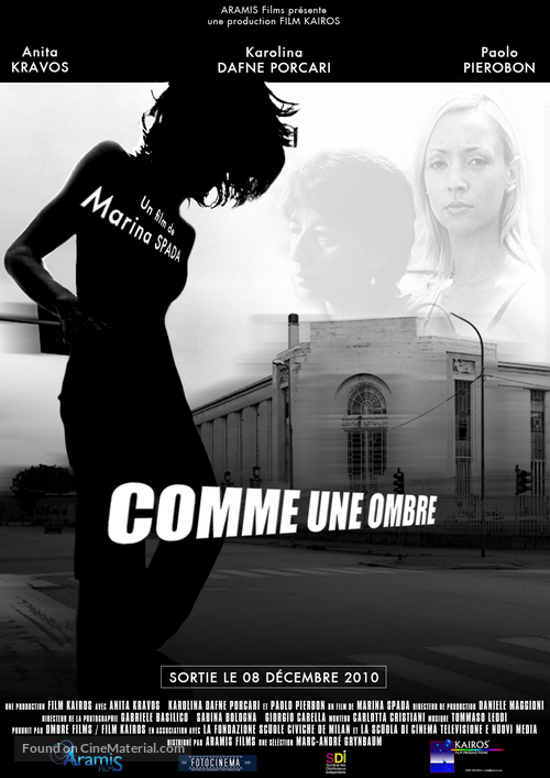 Come l&#039;ombra - French Movie Poster
