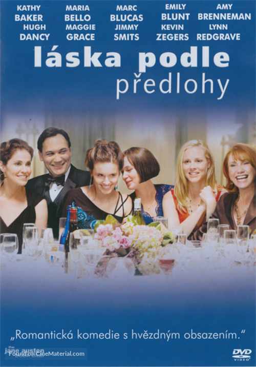 The Jane Austen Book Club - Czech DVD movie cover