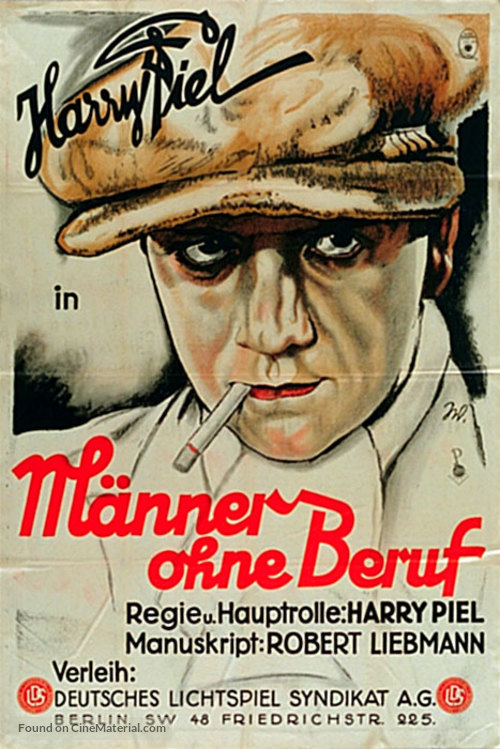 M&auml;nner ohne Beruf - German Movie Poster