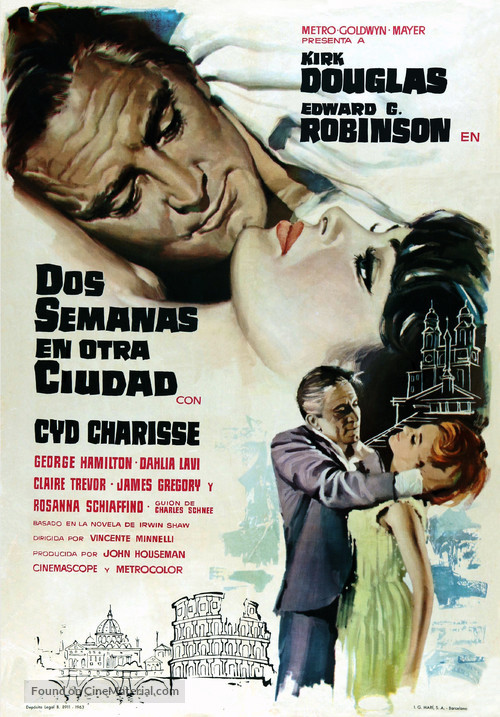 Two Weeks in Another Town - Spanish Movie Poster