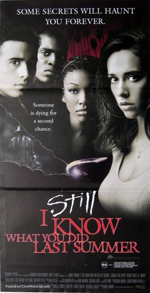 I Still Know What You Did Last Summer - Australian Movie Poster