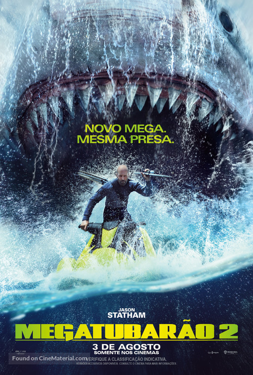 Meg 2: The Trench - Brazilian Movie Poster