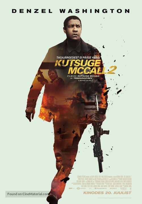 The Equalizer 2 - Estonian Movie Poster