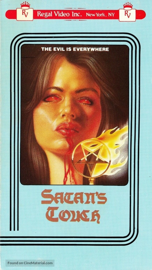 Satan&#039;s Touch - VHS movie cover