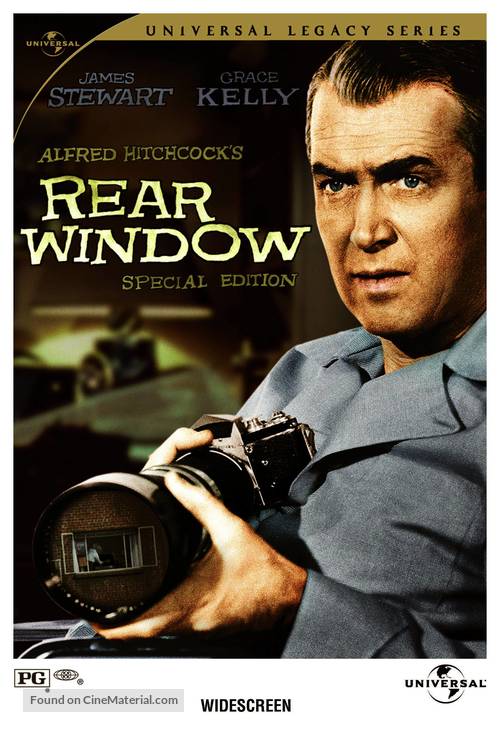 Rear Window - British Movie Cover