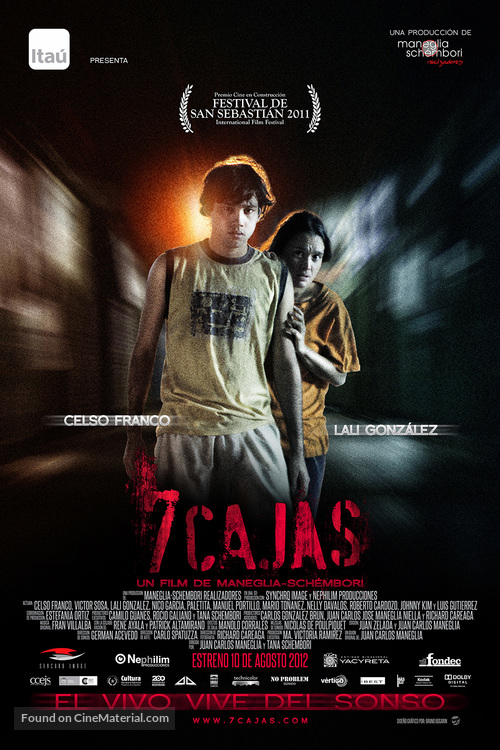 7 Cajas - Spanish Movie Poster