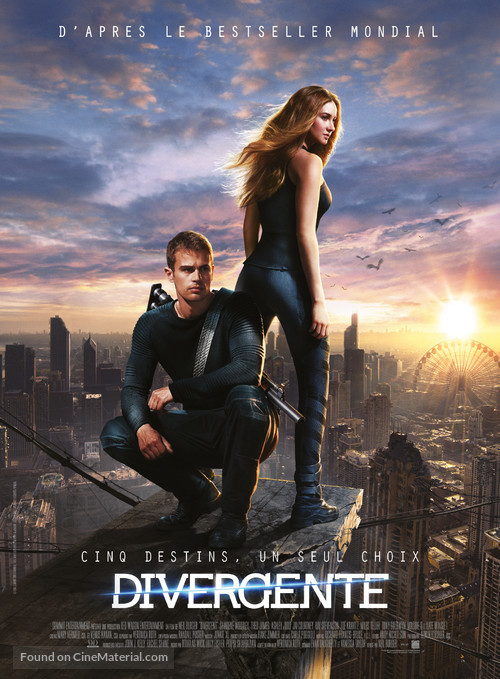 Divergent - French Movie Poster