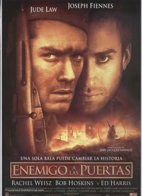 Enemy at the Gates - Spanish Movie Poster