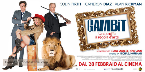 Gambit - Italian Movie Poster