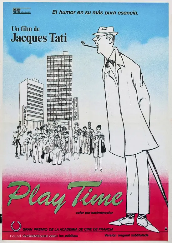PlayTime - Spanish Movie Poster