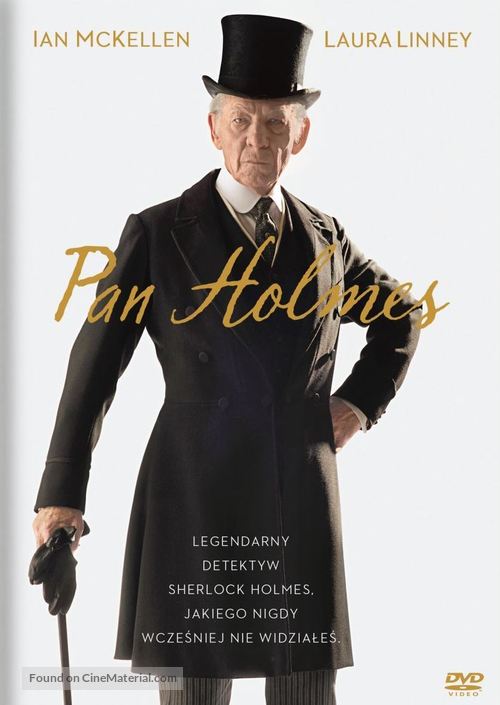 Mr. Holmes - Polish DVD movie cover