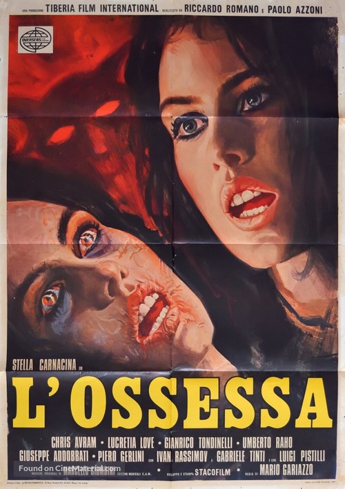 L&#039;ossessa - Italian Movie Poster