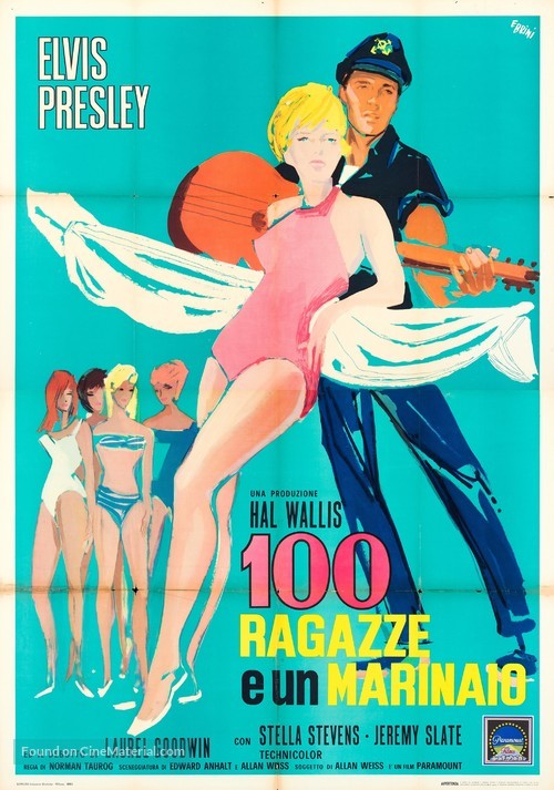 Girls! Girls! Girls! - Italian Movie Poster