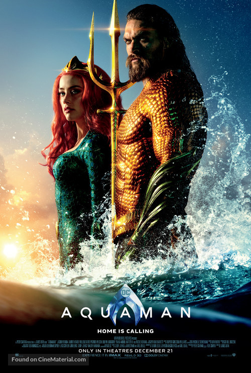 Aquaman - Canadian Movie Poster