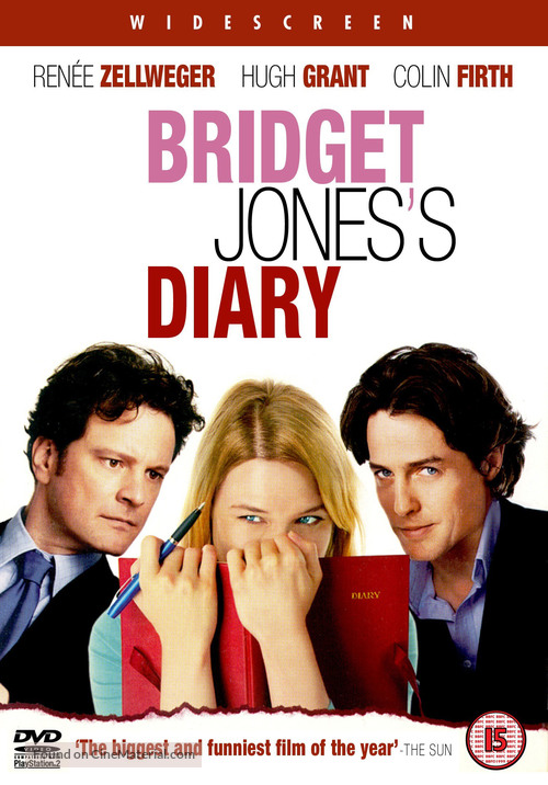 Bridget Jones&#039;s Diary - British DVD movie cover