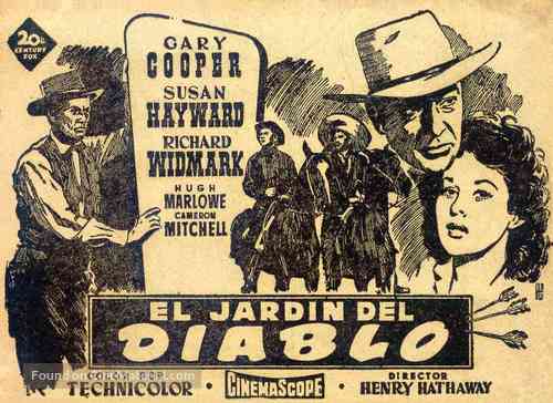 Garden of Evil - Spanish poster