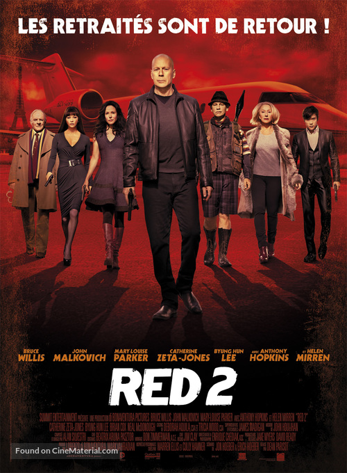 RED 2 - Canadian Movie Poster