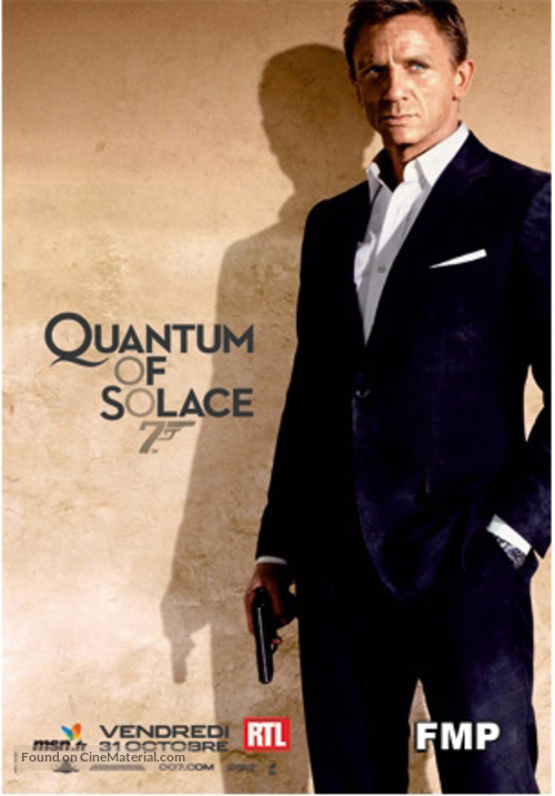 Quantum of Solace - French Movie Poster