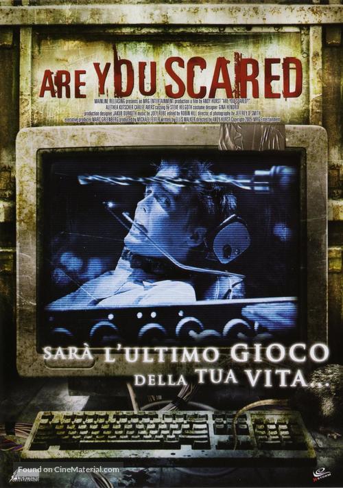 Are You Scared - Italian DVD movie cover
