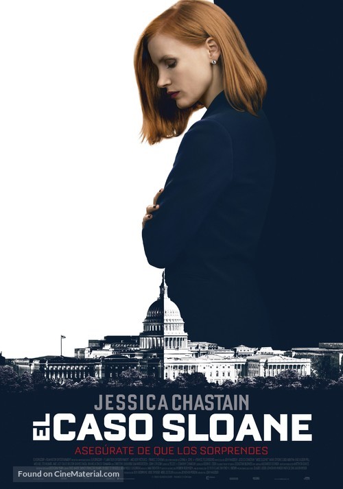Miss Sloane - Spanish Movie Poster