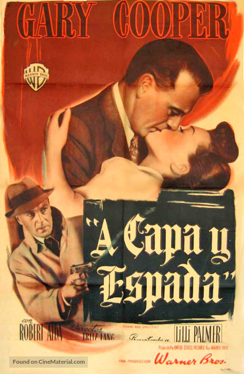 Cloak and Dagger - Argentinian Movie Poster