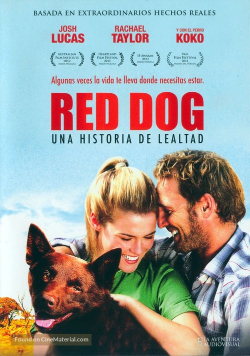 Red Dog - Spanish DVD movie cover