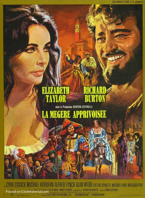 The Taming Of The Shrew Repro Film POSTER 