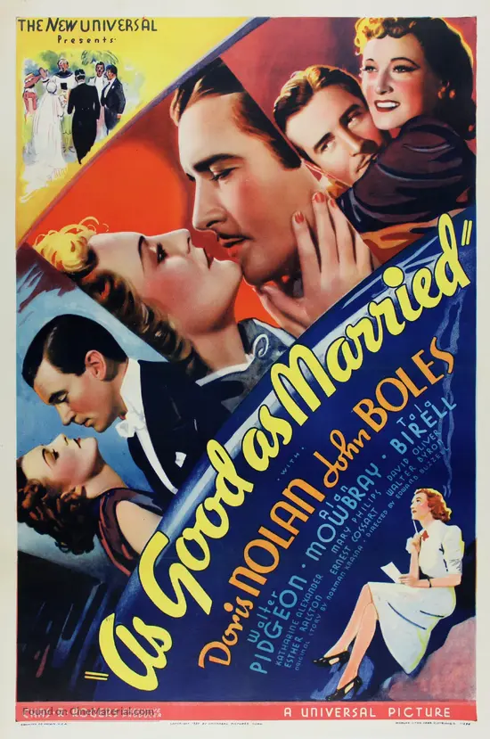 As Good as Married - Movie Poster