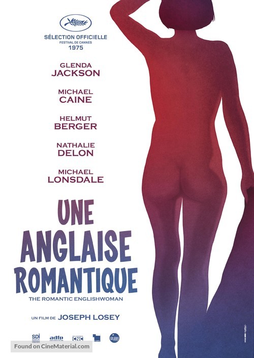 The Romantic Englishwoman - French Re-release movie poster