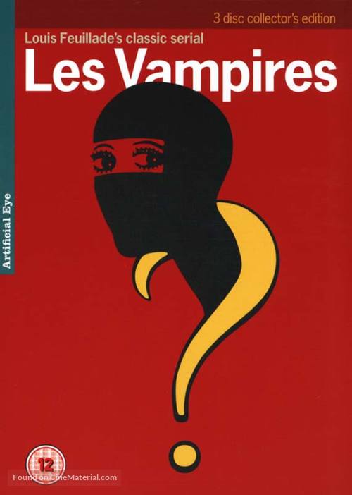 Les vampires - British DVD movie cover