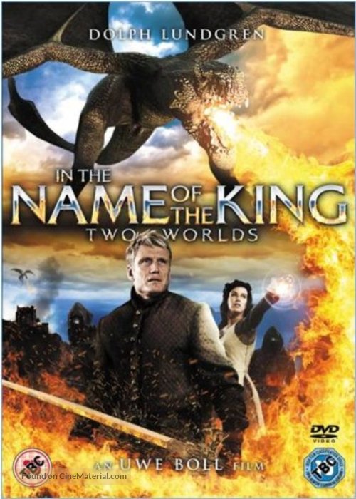 In the Name of the King: Two Worlds - British DVD movie cover