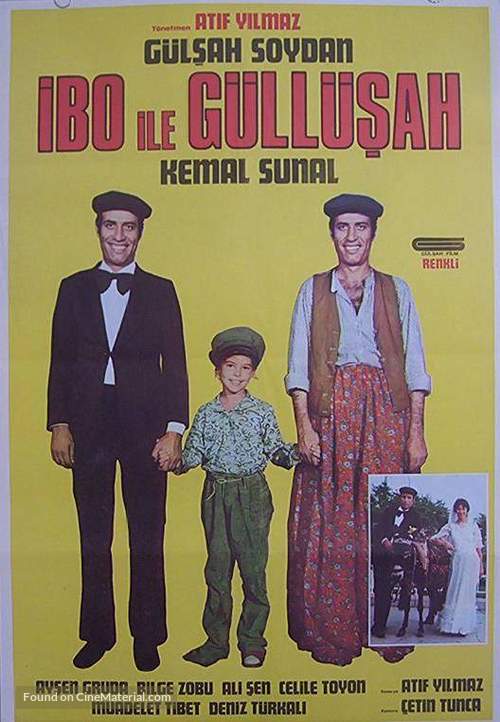 Ibo ile G&uuml;lsah - Turkish Movie Poster