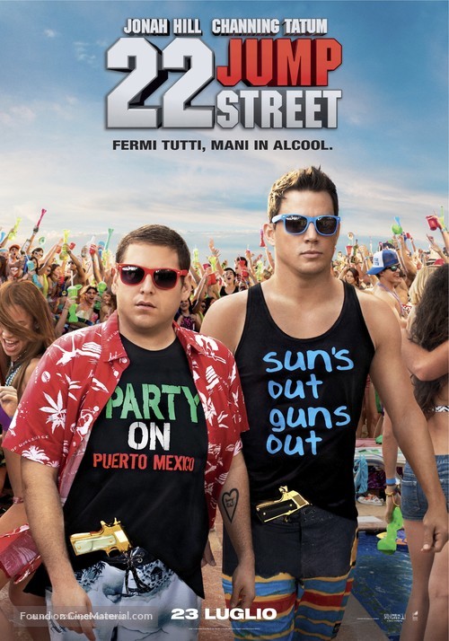 22 Jump Street - Italian Movie Poster