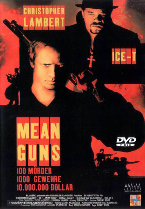 Mean Guns - German DVD movie cover