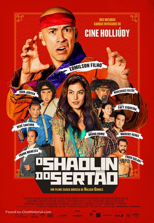 O Shaolin do Sert&atilde;o - Brazilian Movie Poster