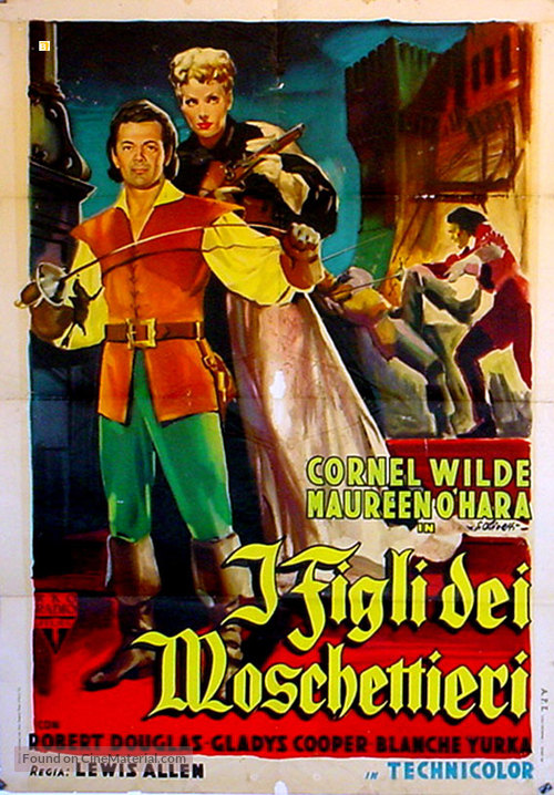 At Sword&#039;s Point - Italian Movie Poster