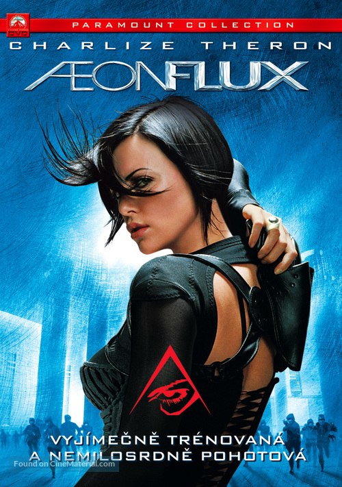 &AElig;on Flux - Czech DVD movie cover