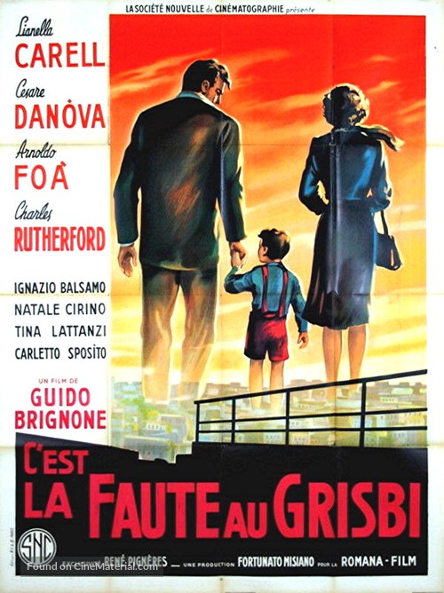 Processo contro ignoti - French Movie Poster