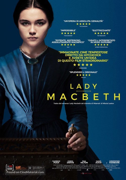 Lady Macbeth - Italian Movie Poster