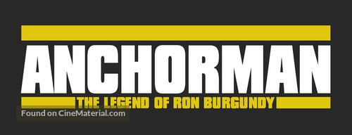 Anchorman: The Legend of Ron Burgundy - Logo