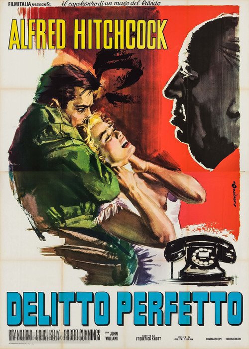 Dial M for Murder - Italian Movie Poster