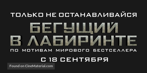 The Maze Runner - Russian Logo