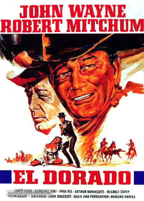 El Dorado - German Movie Poster