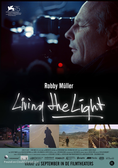 Living the Light - Robby M&uuml;ller - Dutch Movie Poster