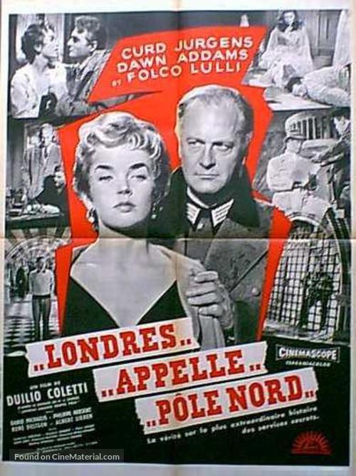 Londra chiama Polo Nord - French Movie Poster
